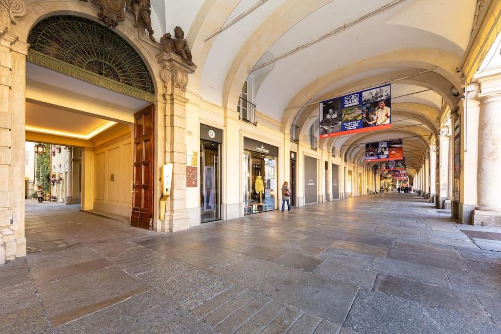 Splendido Appartamento In Piazza San Carlo تورينو المظهر الخارجي الصورة